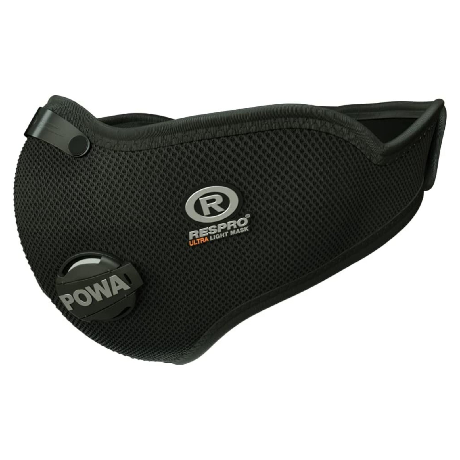 Respro Ultralight Mask (Black, X-Large)
