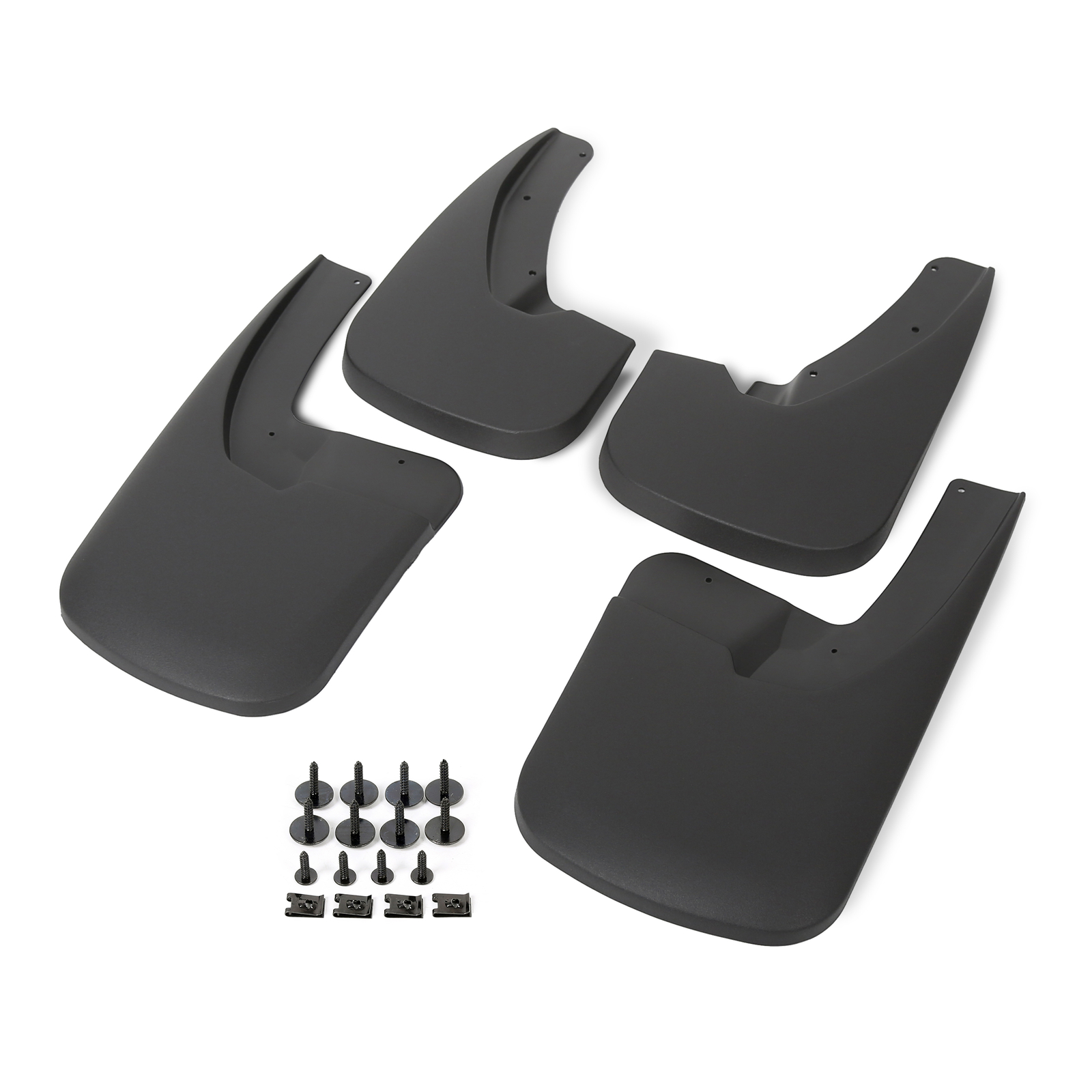 Front & Rear Mud Flaps Guards Splash 4PCS For 2009-2018 Dodge Ram 1500 2500 3500