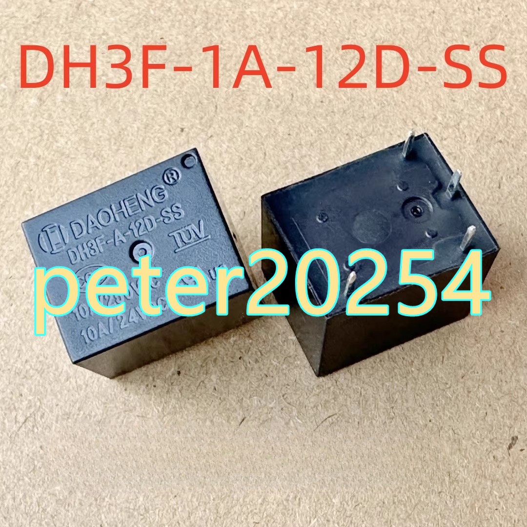 5PC New DH3F-A-12D-SS 4-pin Relay #TT