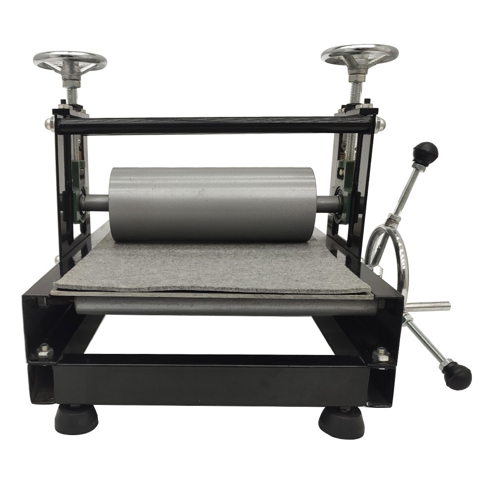 1 PC Black Slab Roller Printmaking Machine Portable Tabletop 50*30cm