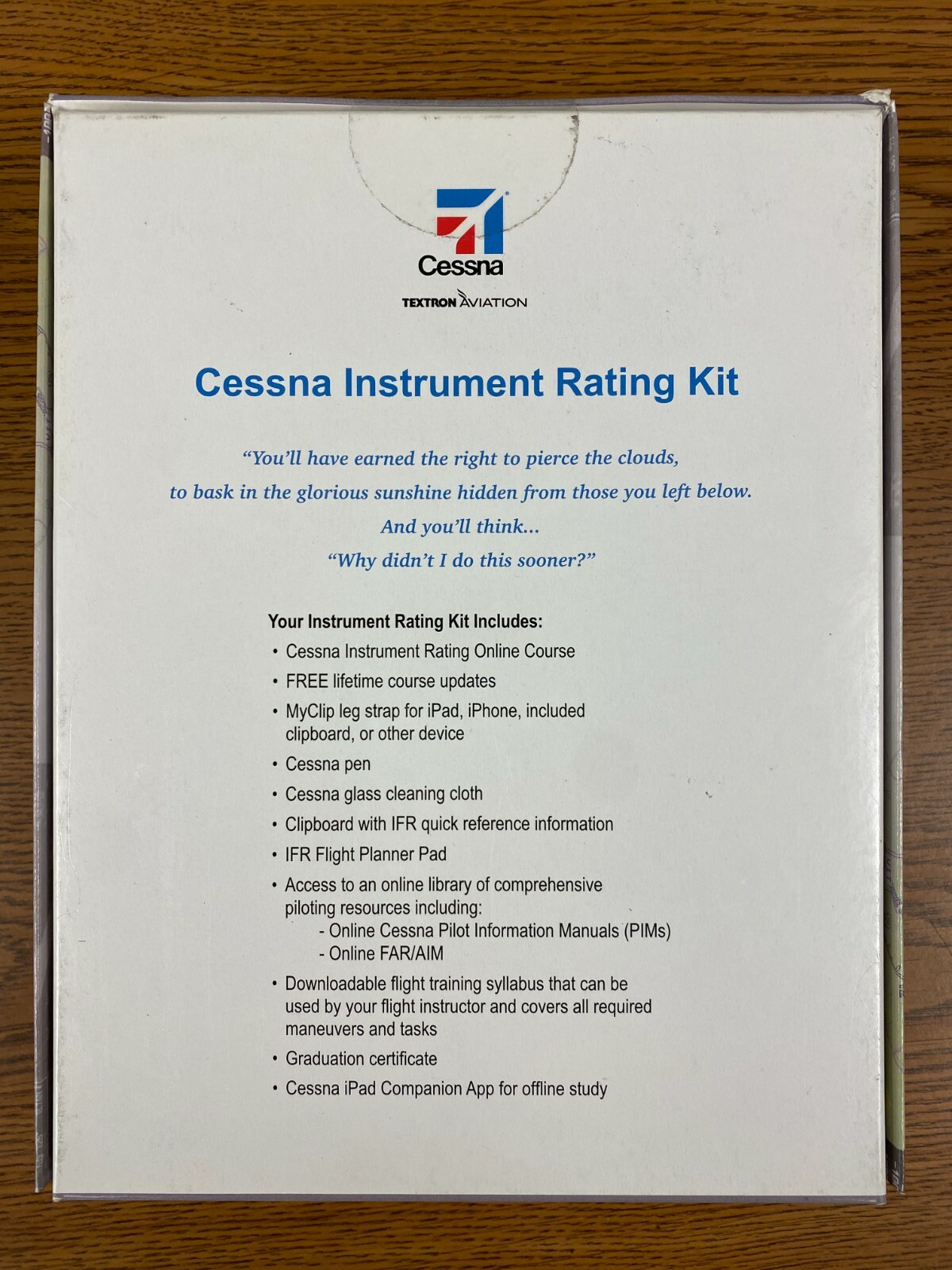 Cessna Instrument IFR Training Kit (A)