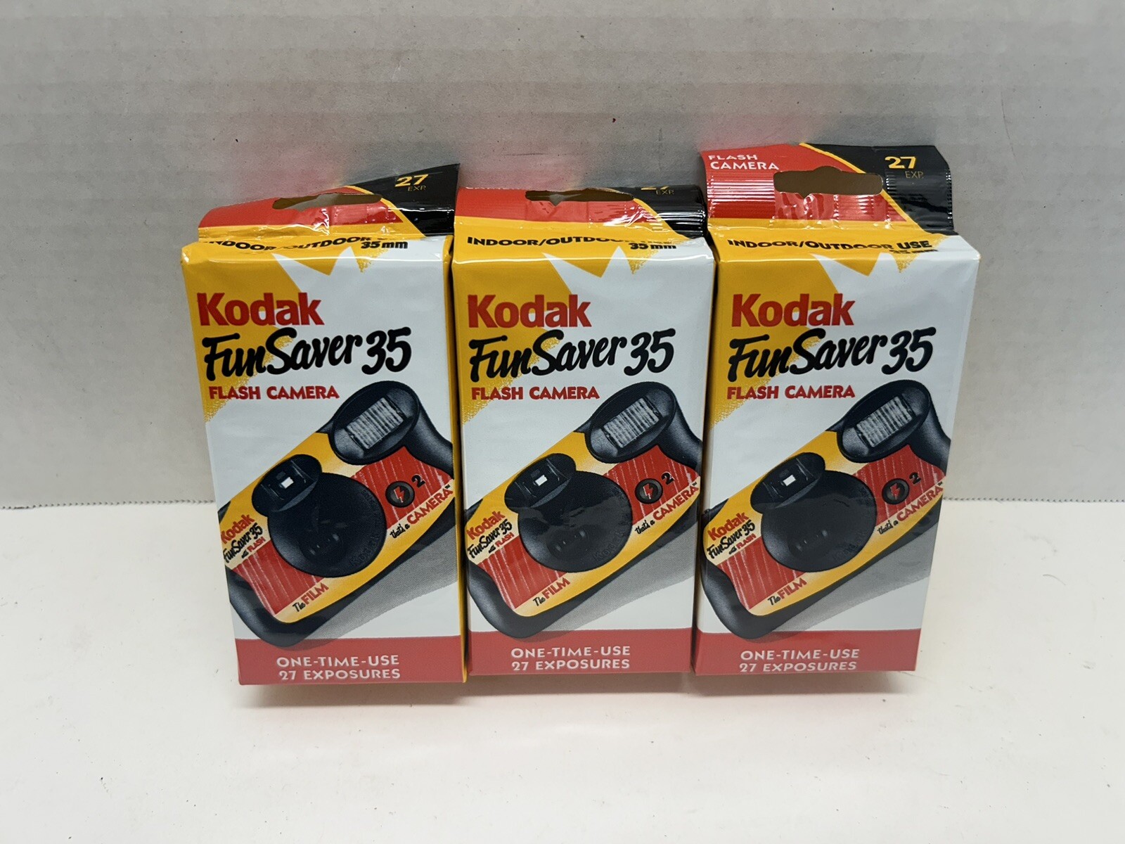 Kodak Fun Saver 35 3 Pack 2005