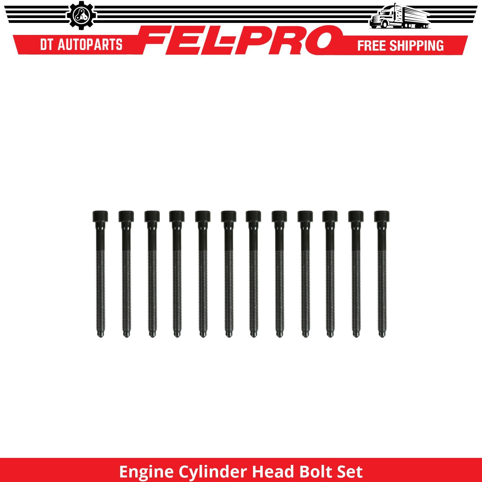 For 2009-2010 Volkswagen Passat CC 2.0L L4 Engine Cylinder Head Bolt Set Fel-Pro