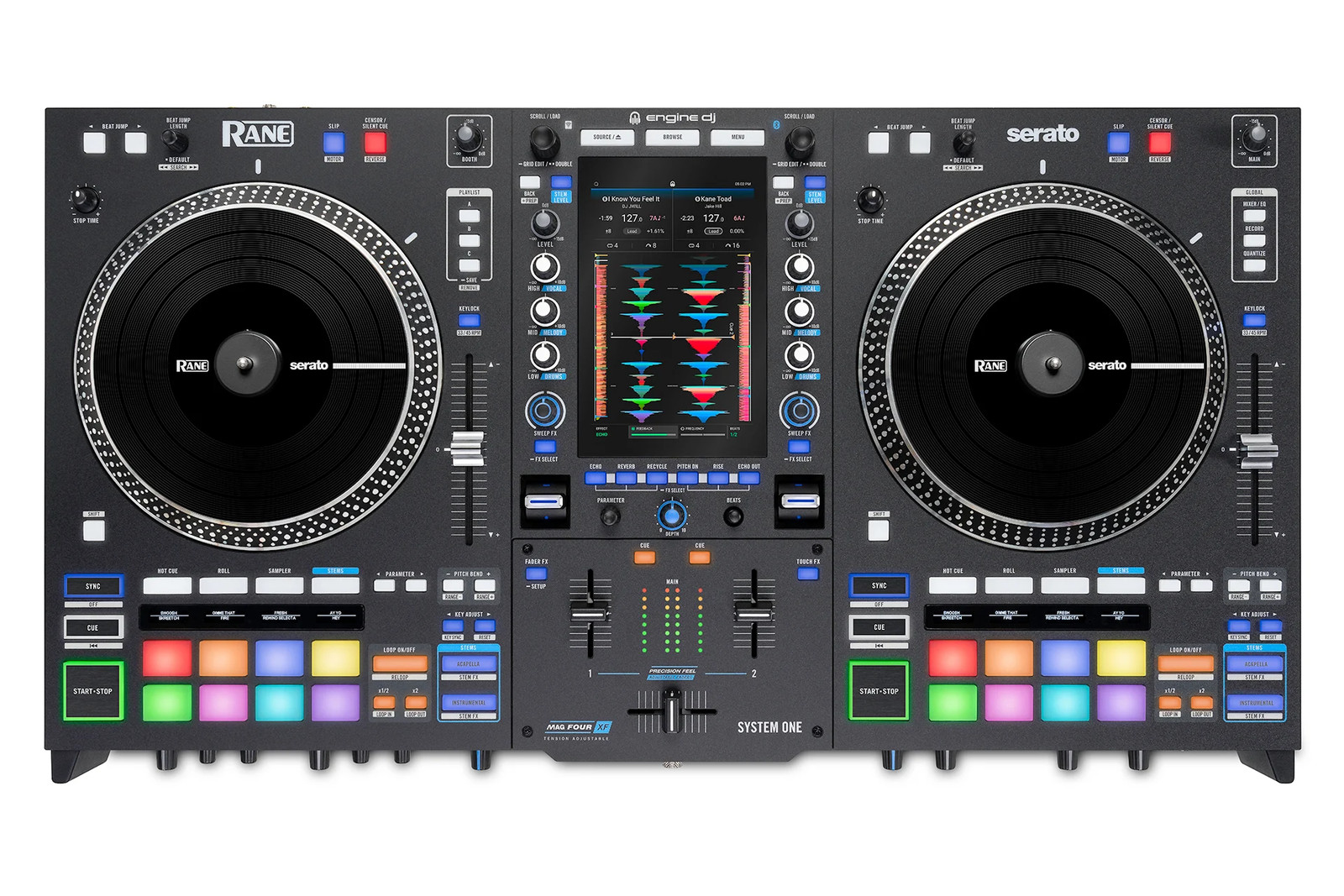 Rane SYSTEMONE All-in-one standalone DJ system with Engine DJ on-board