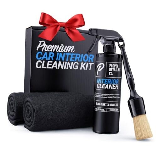 Interior Car Cleaning - Professional Auto Detailing Supplies with Brush for Kit