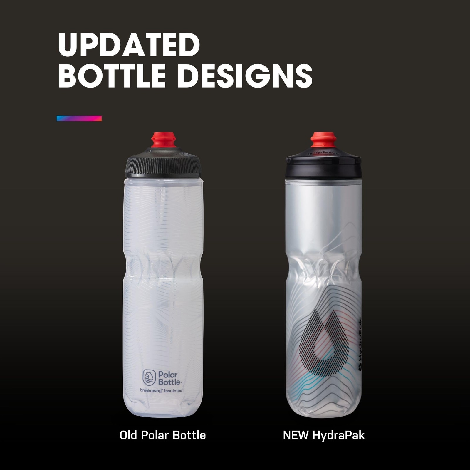 HydraPak | Polar Bottle - Polar Surge Insulated Bike Water Bottle 2-Pack - Hi...