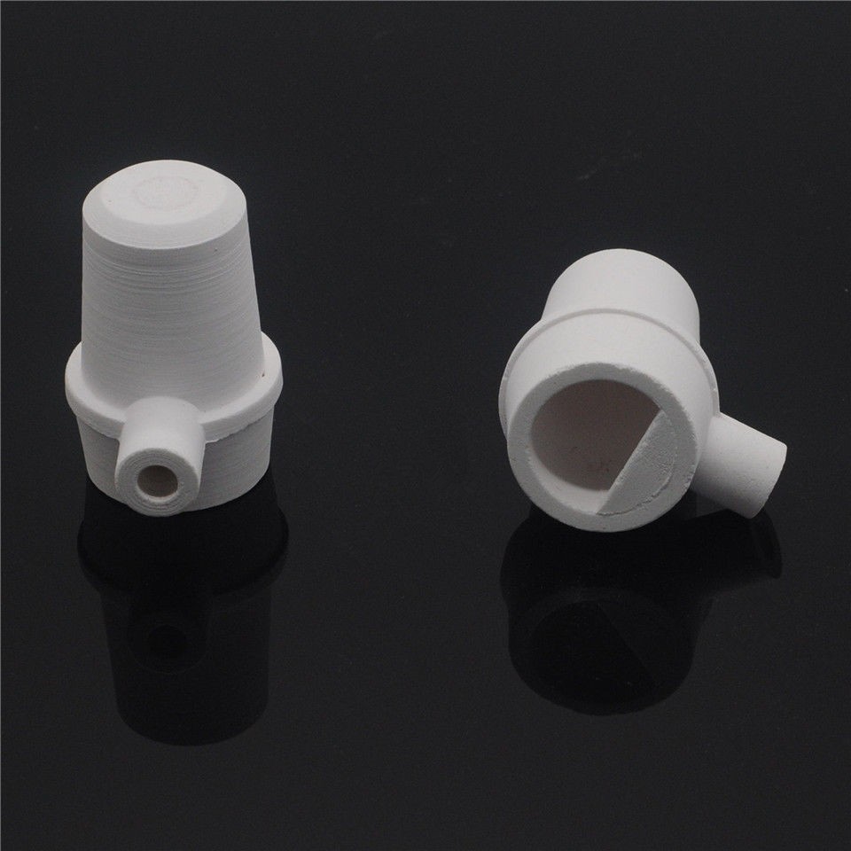 4x Dental Lab Casting Quartz Crucible Hooded Zirconia Centrifugal Crucible