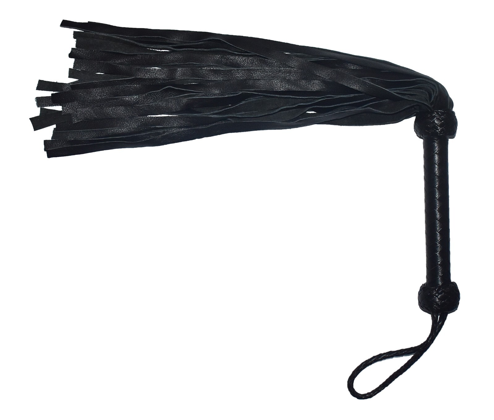 Genuine Cow Hide Thick Leather  Flogger 35 Mild Tails Heavy & Thuddy impact Whip