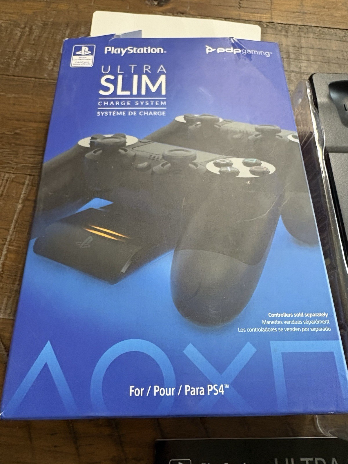 PS4/Dual Controller/Ultra Slim /PDP Gaming /Charging System Dock DAMAGED BOX