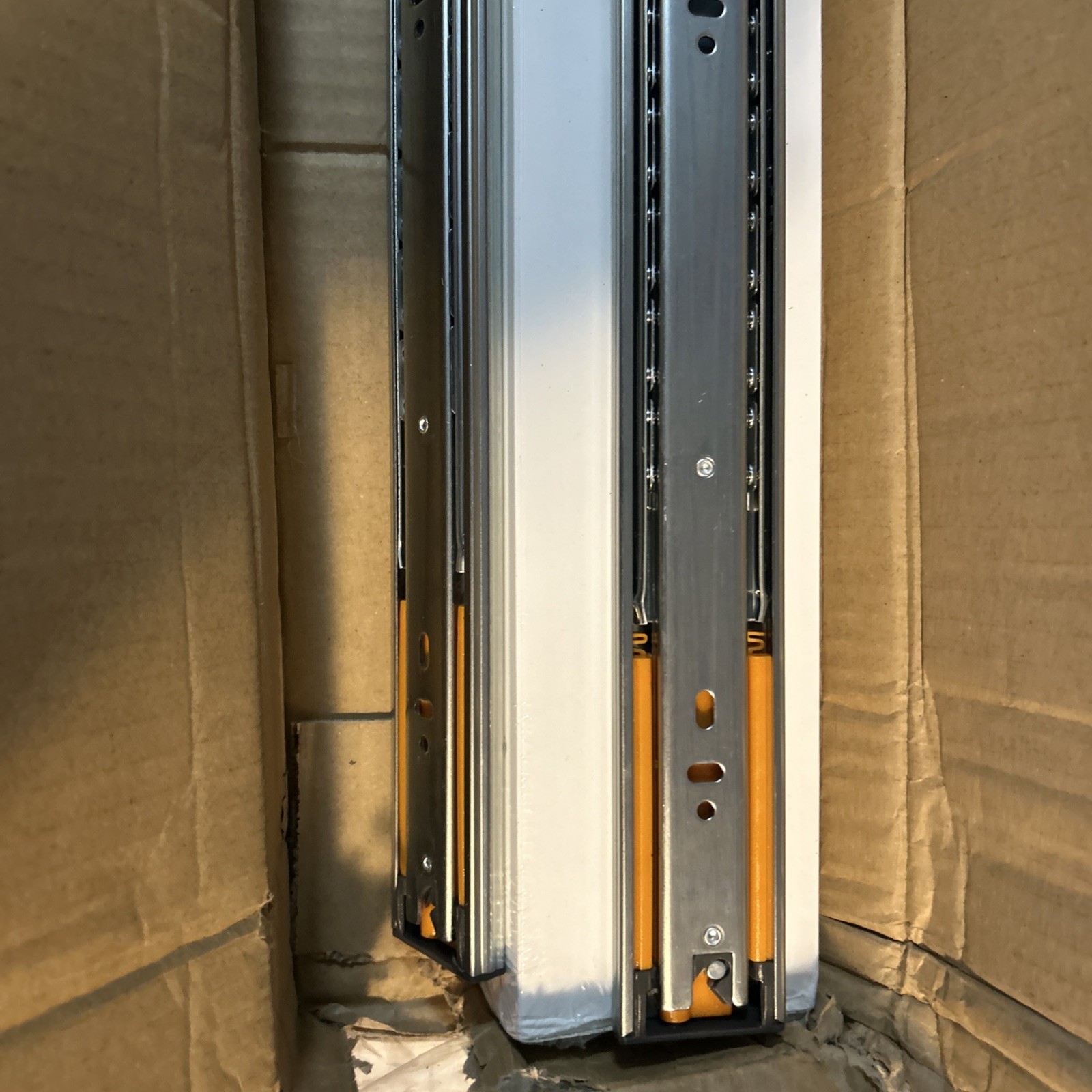 4 Pairs 20 Inch Soft Close Drawer Slides