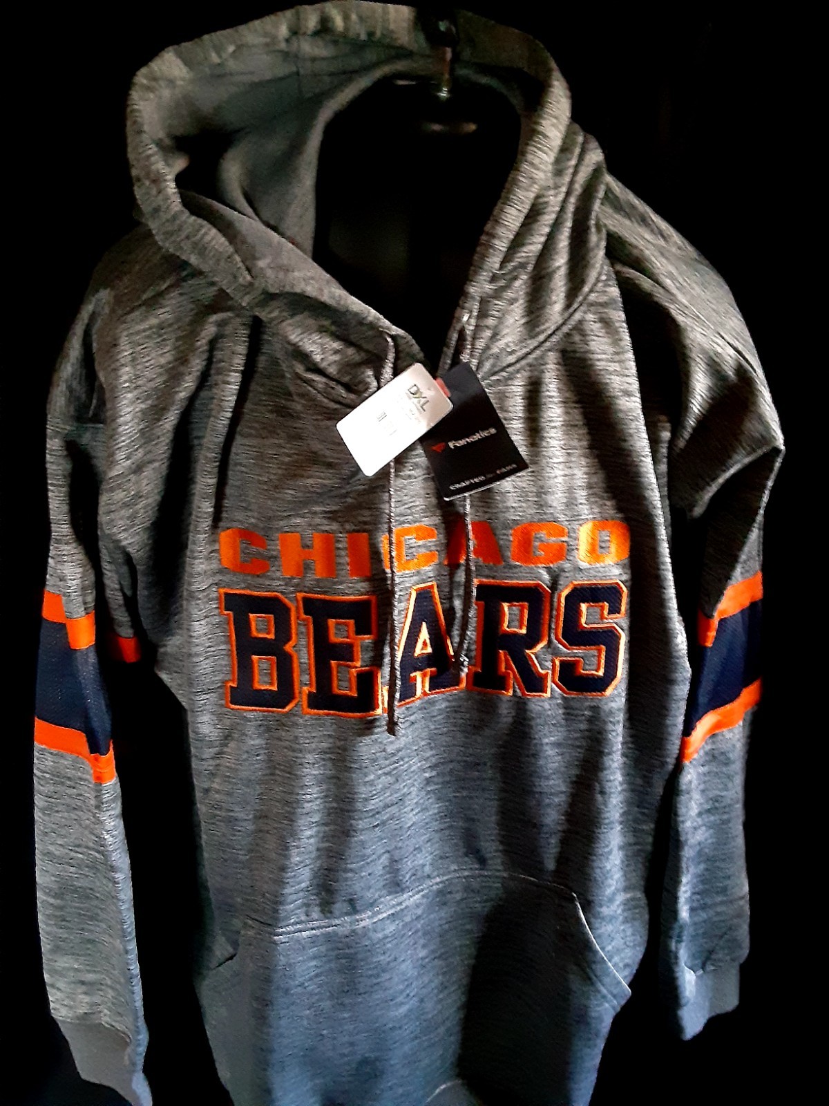 Chicago Bears Men's Fanatics Embroidered Sweatshirt MSRP $85 3XLT,5X or 6X