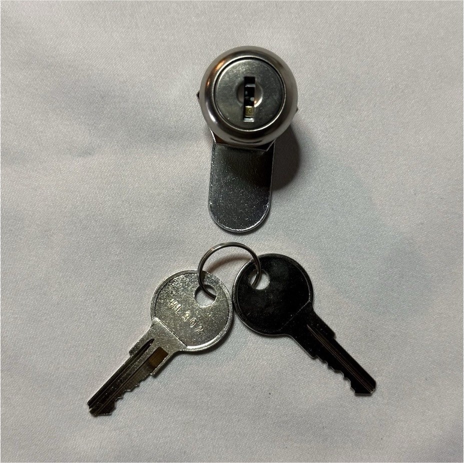 HL302 5/8" Cashbox Cam Locks w/ 2 Keys Each NOS lots of 10