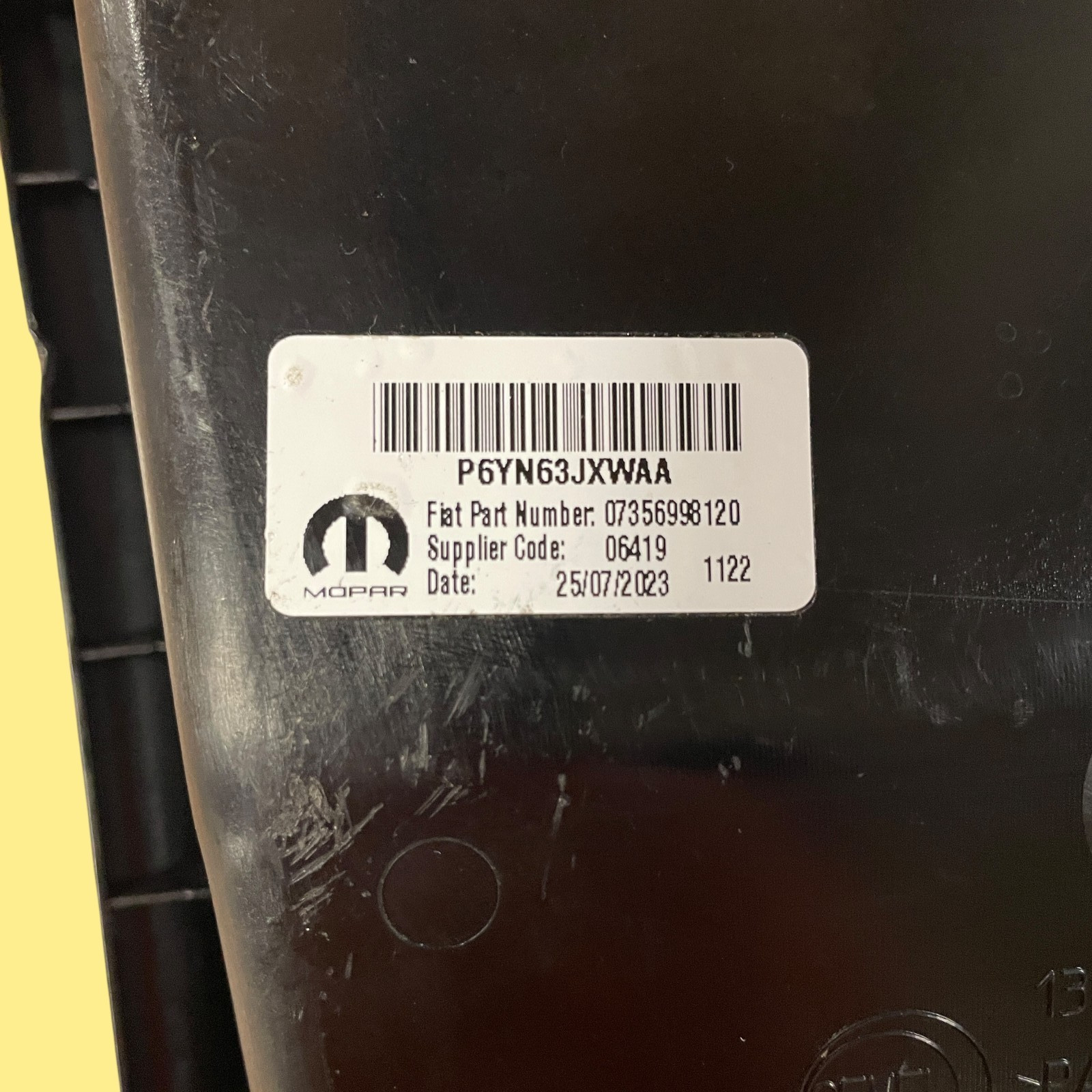 OEM 23-24 RAM PROMASTER 2500 3500 DASHBOARD STORAGE COMPARTMENT TRAY #4675 PM