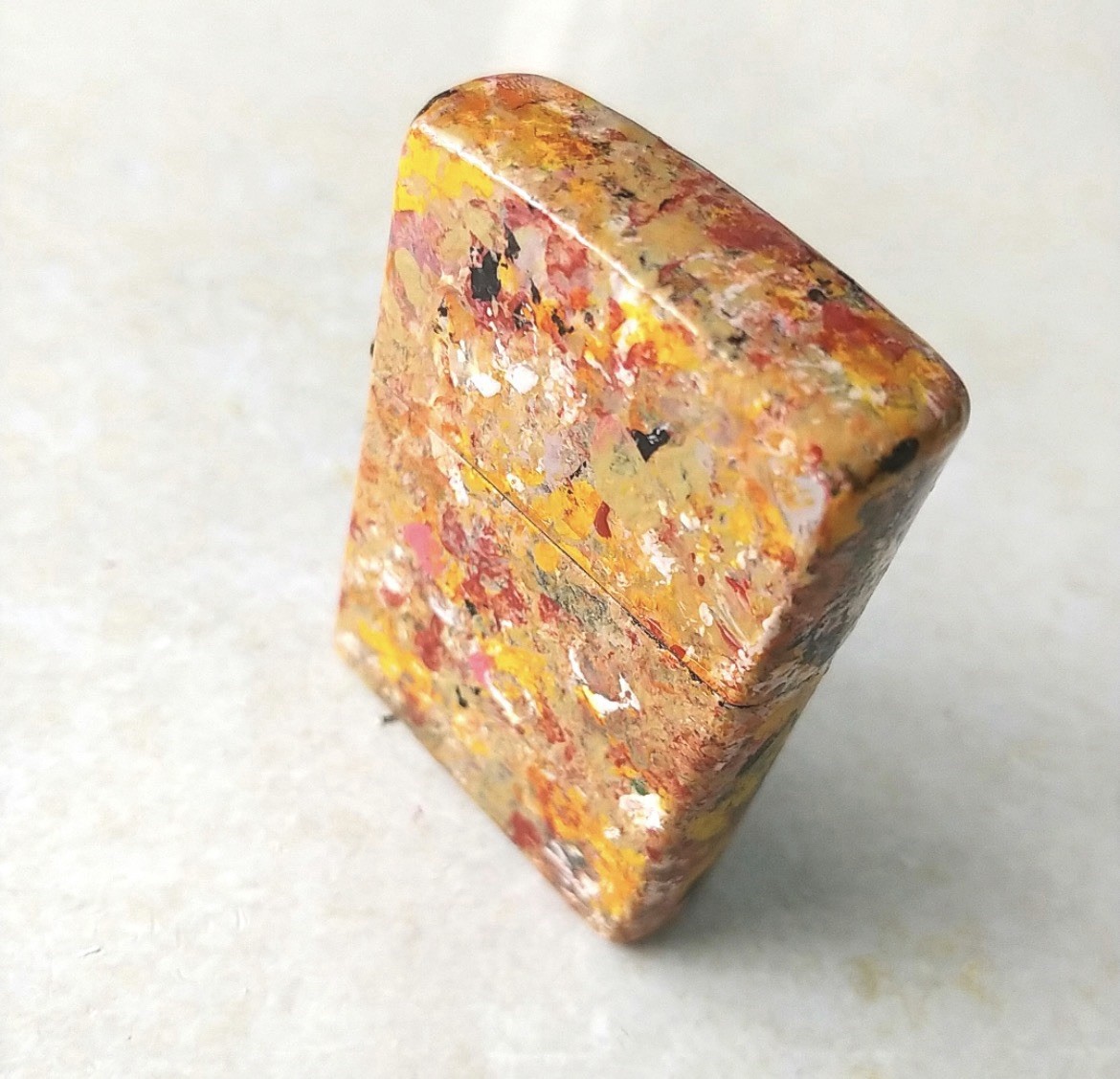Zippo Oil Lighter, Multi-Color Custom, 2003