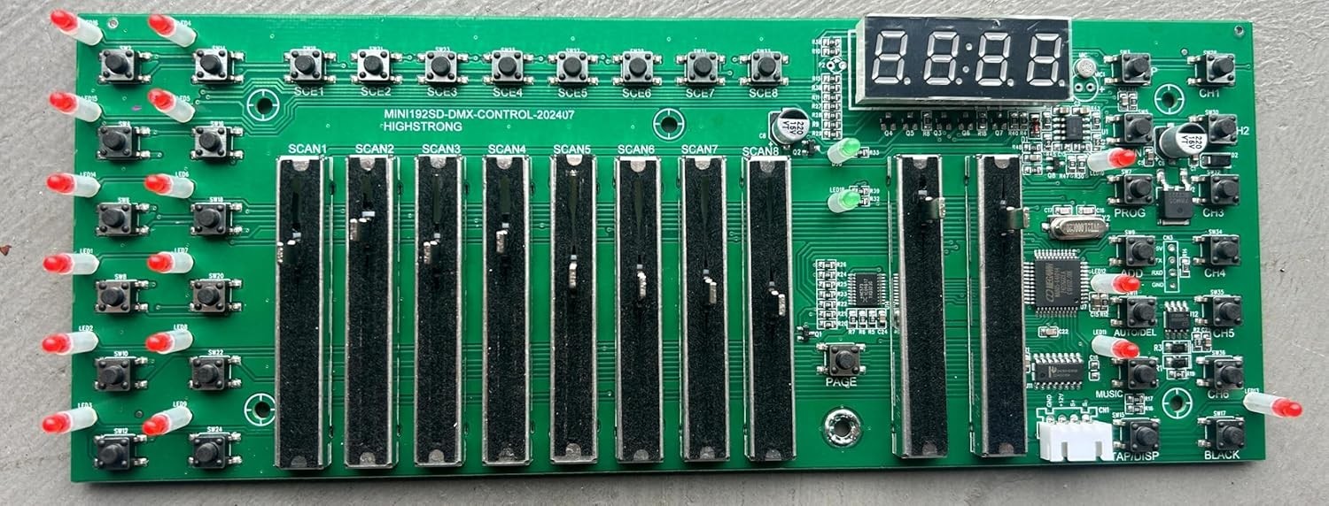 Dmx Controller Dmx Console,192CH Dmx512 Console Controller Panel Use For Edit...
