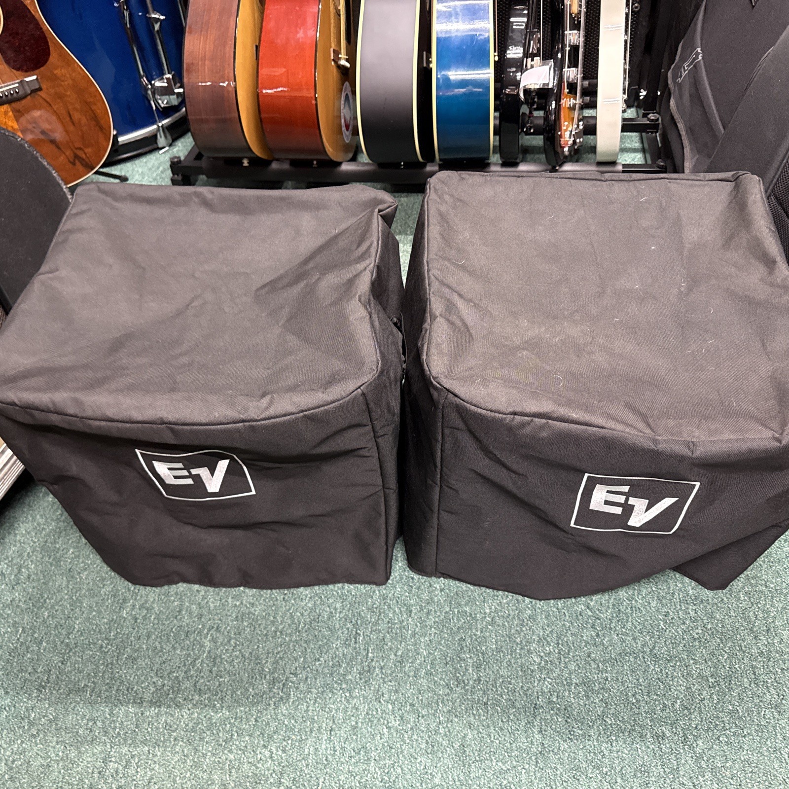 LOT OF 2 Electro-Voice 12" Deluxe Padded Cover for ELX200-12S & 12SP Subwoofers