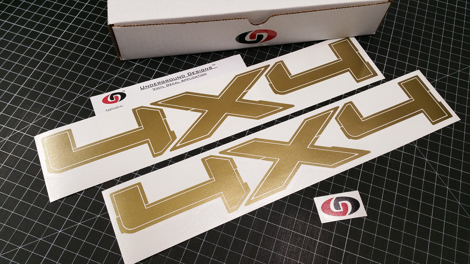 4x4 Decals (2pk) Off Road Bedside Fender Stickers Fits 2009-2014 F150 F250 F350