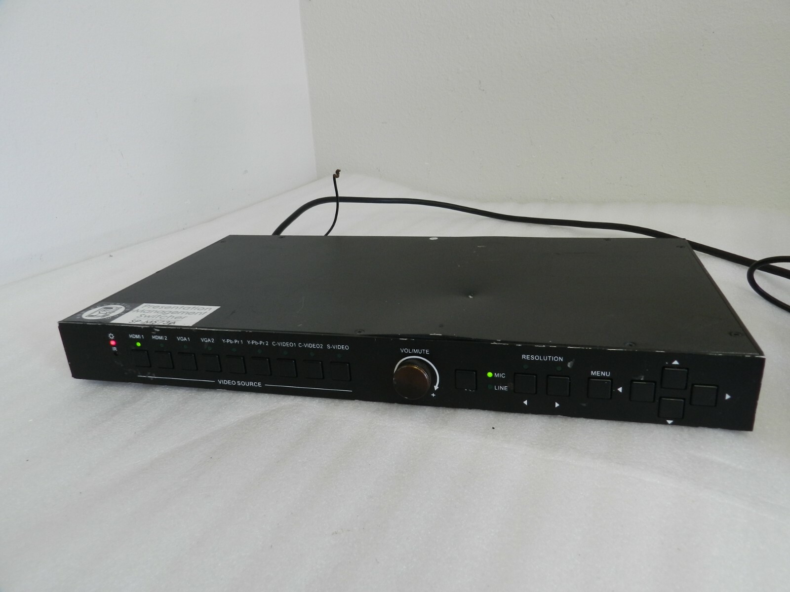 PRESENTATION MANAGEMENT SWITCHER SP-MS73A