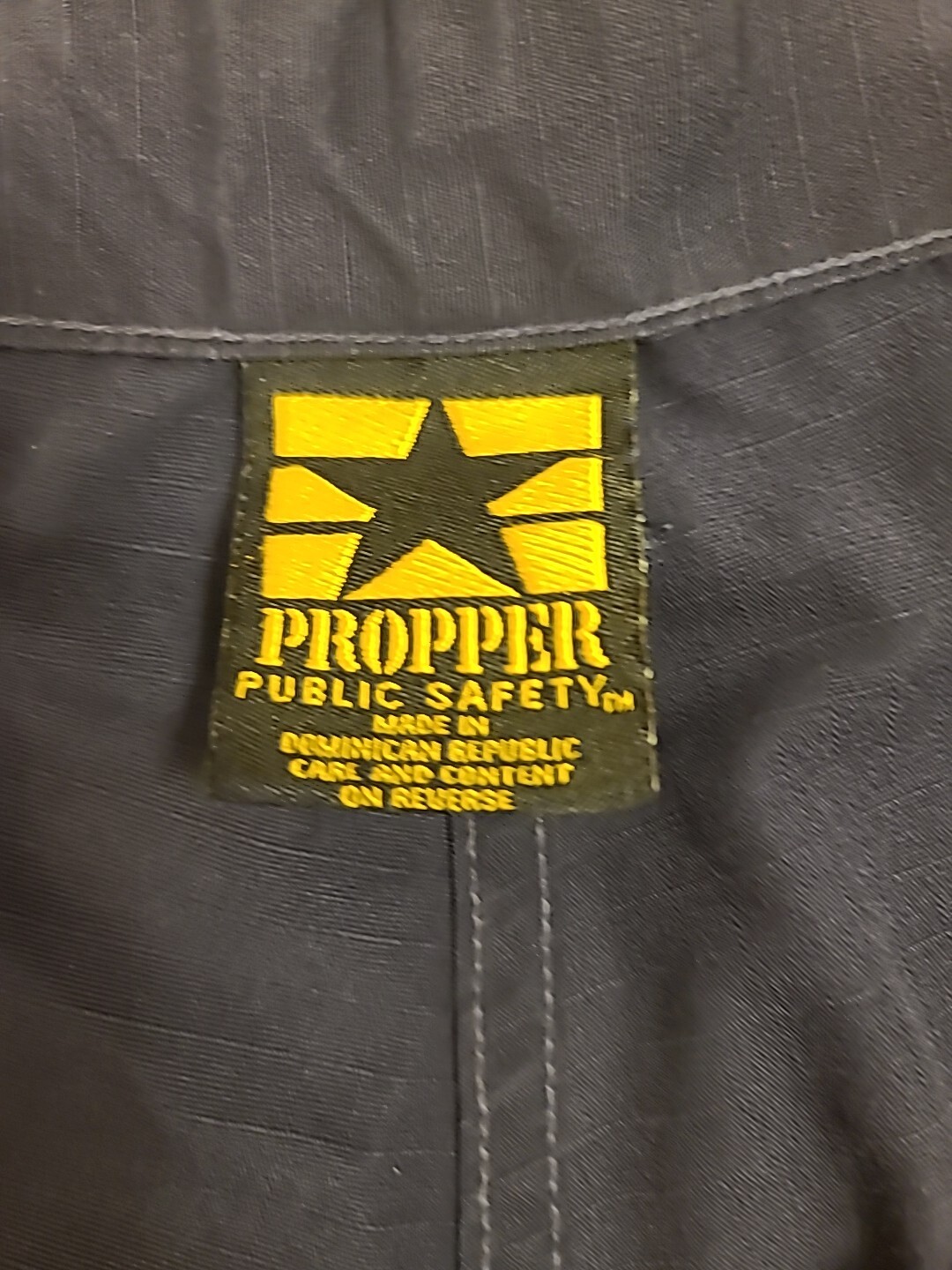Men's PROPPER PUBLIC SAFETY Navy Blue Tactical/Cargo Pocket Shorts; Size L