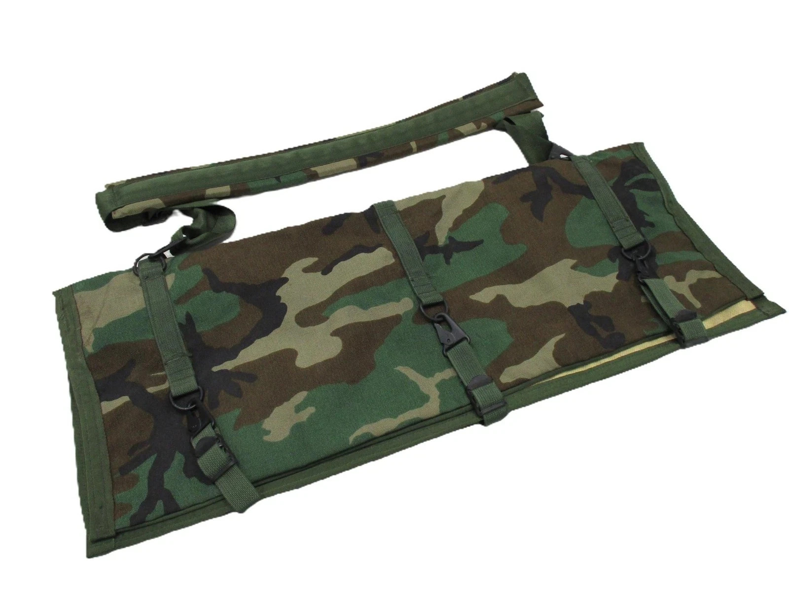 US Army M249/M240 Hot/ Spare Barrel Bag Woodland Camo "NEW"