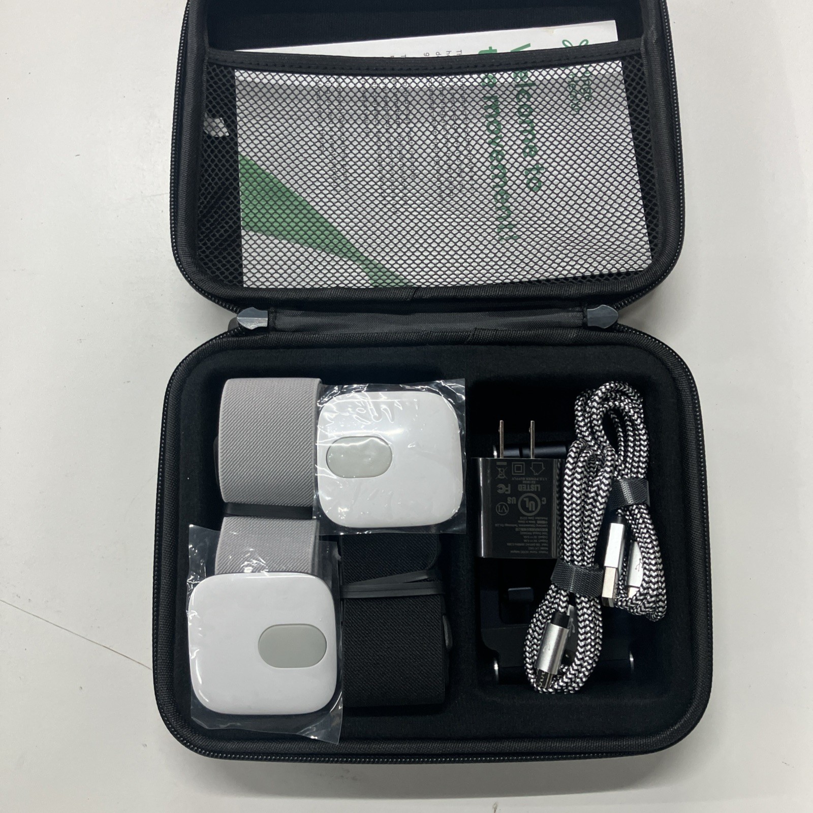 Hinge Health Kit With Sensors USB Wall Charger, Carrying Case Open Box NO Tablet