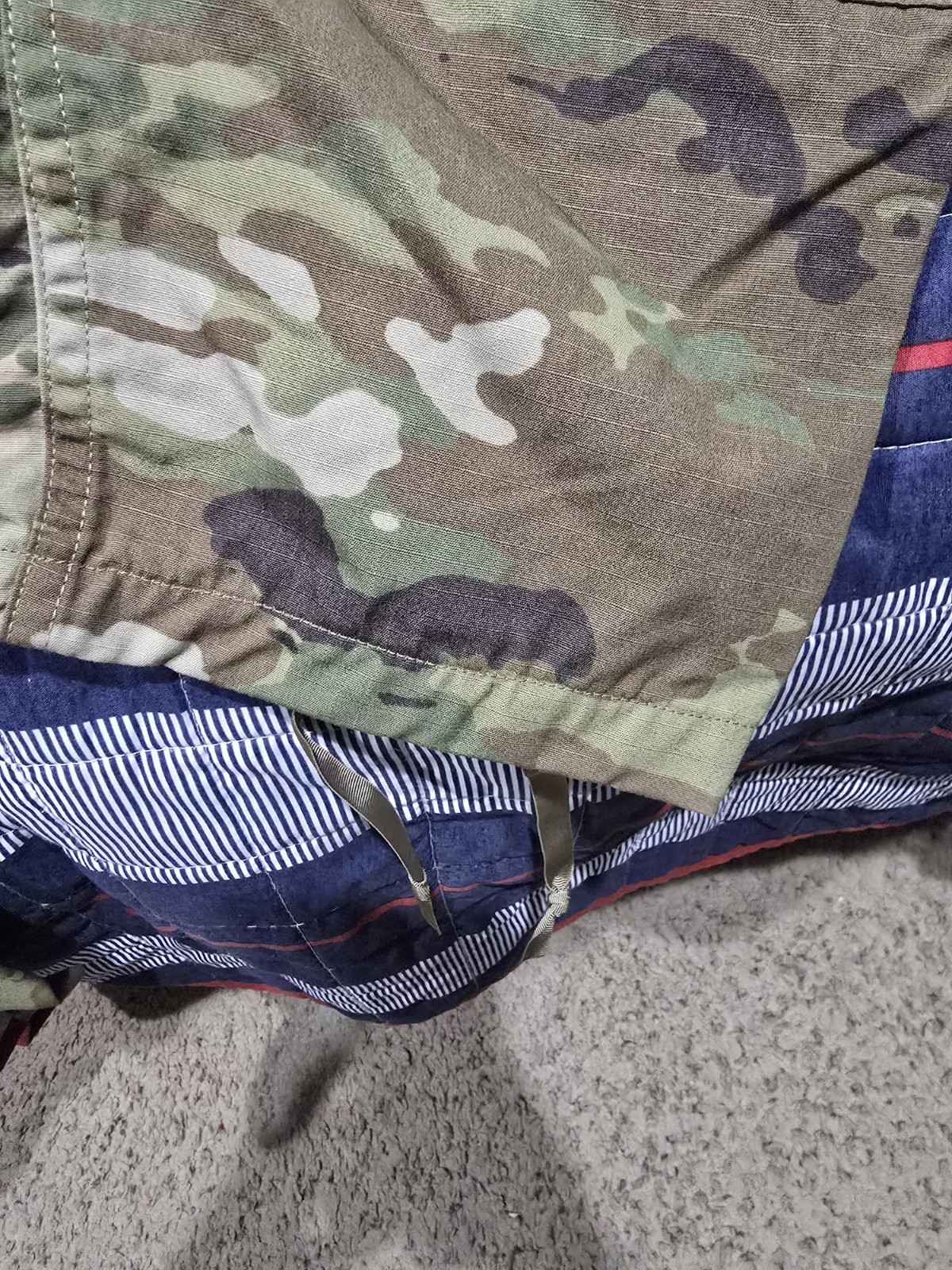 US Army Combat Uniform ACU Trousers SZ Small X-short Insect Shield
