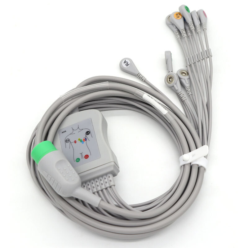 Fit For Medtronic 10-lead ECG/EKG Cable Physio Control Lifepak 12/lifepak15