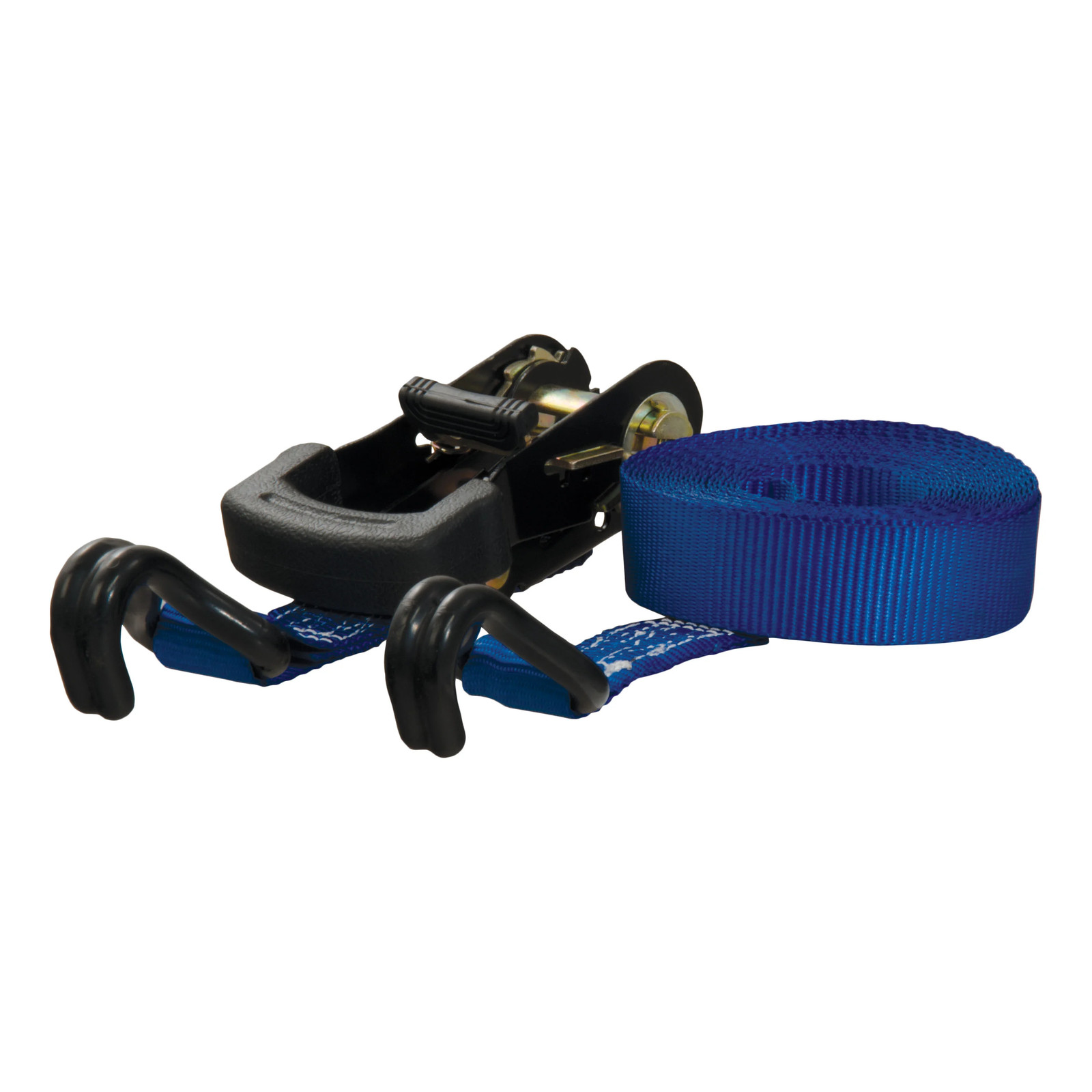 Curt-16' Blue Cargo Strap with J-Hooks (733 lbs.)