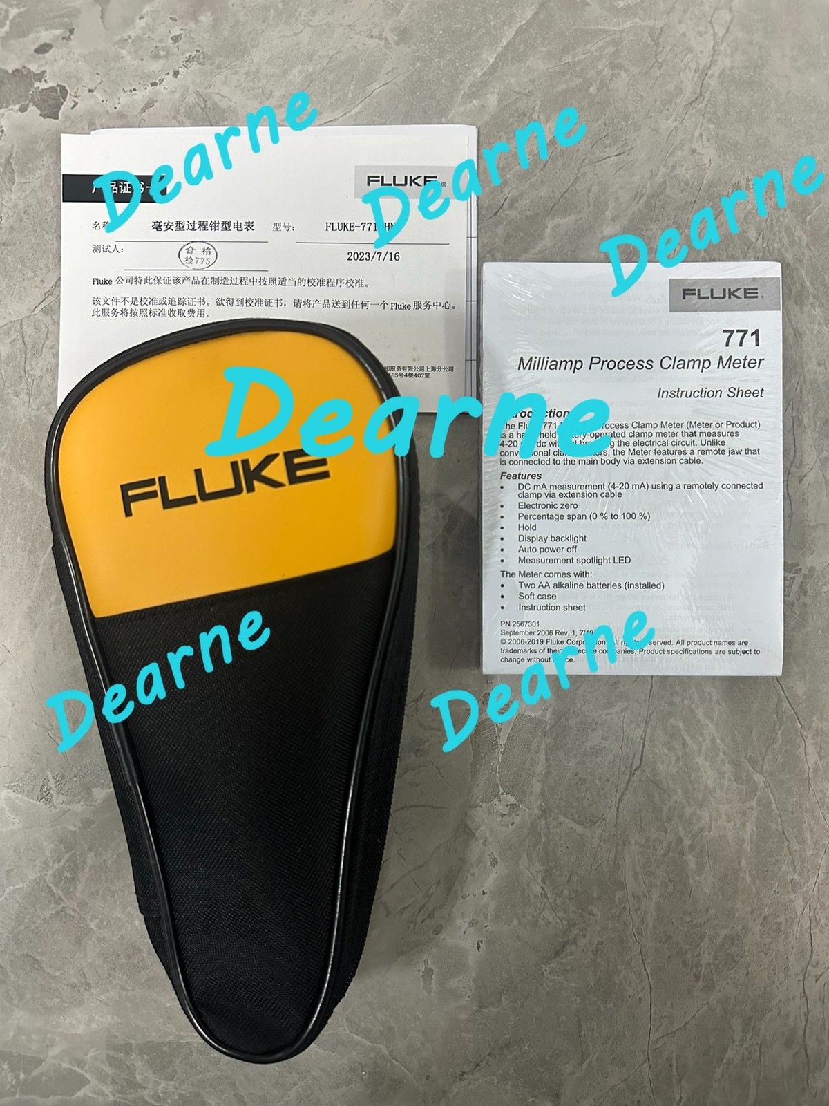 NEW 1 PCS Fluke 771 Milliamp Process Clamp Meter/lhy