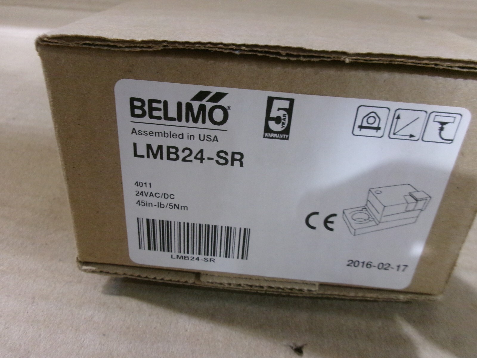 New Belimo LMB24-SR Damper Actuator AK