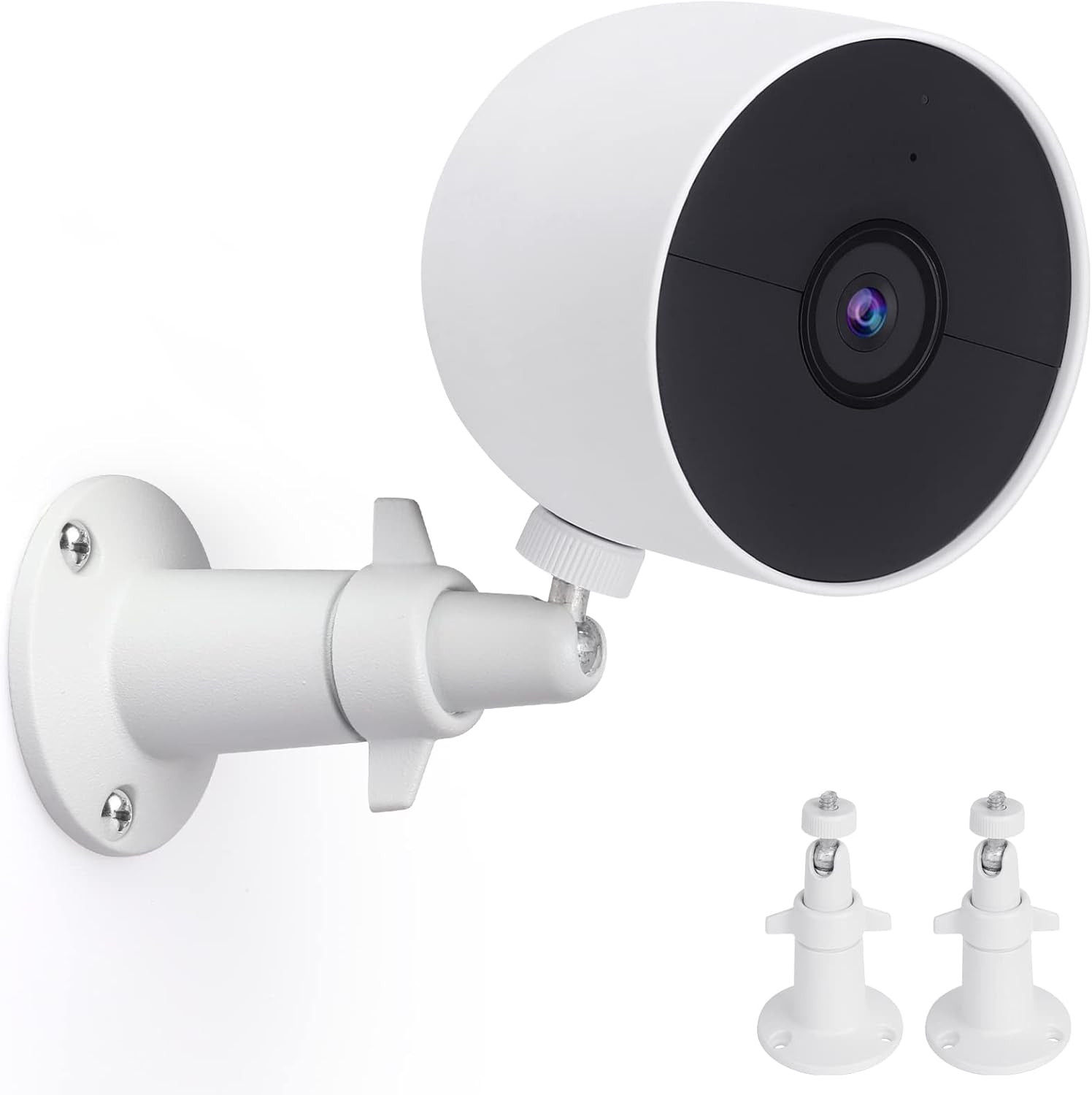 UYODM 2 Pack Wall Mount Holder Compatible with Google Nest Cam Outdoor or Indoor
