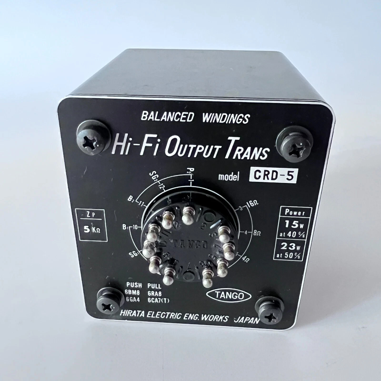 TANGO CRD-5 Hi-Fi Push Pull Output Transformer 5KΩ Balanced Windings Box Set New