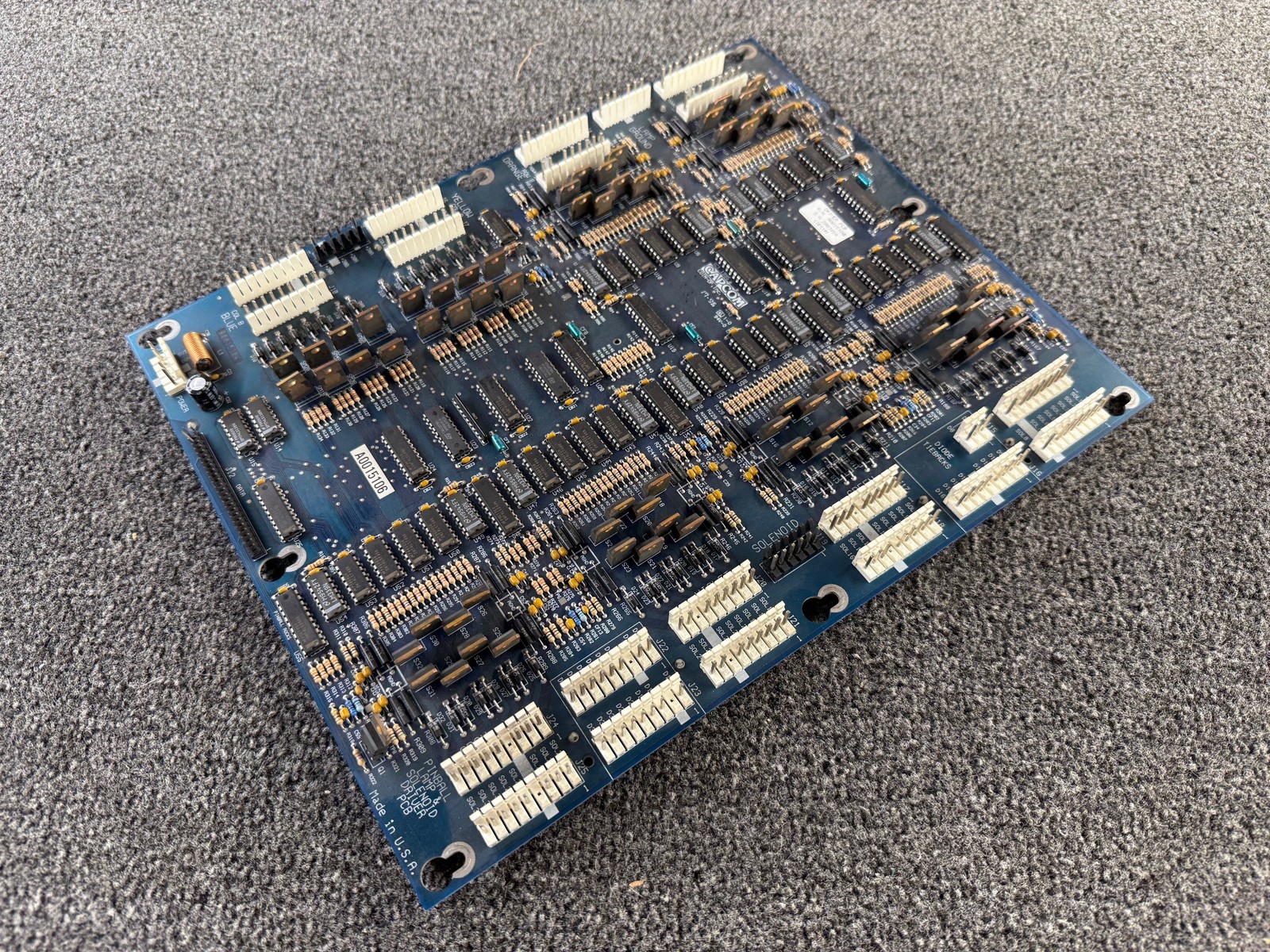 Capcom Big Bang Bar Pinball Machine Lamp Solenoid Driver PCB Board A0015106