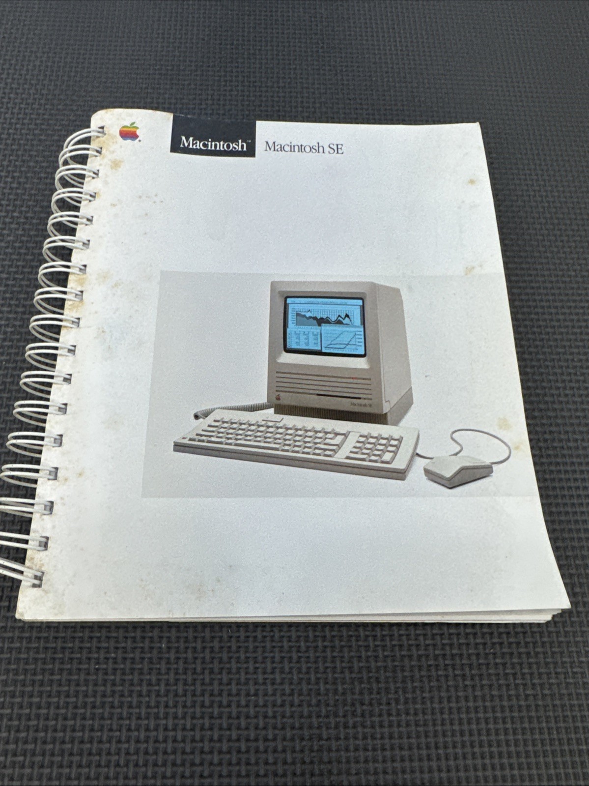 Apple Macintosh Se Owners Manual (Front Cover Damage Read)