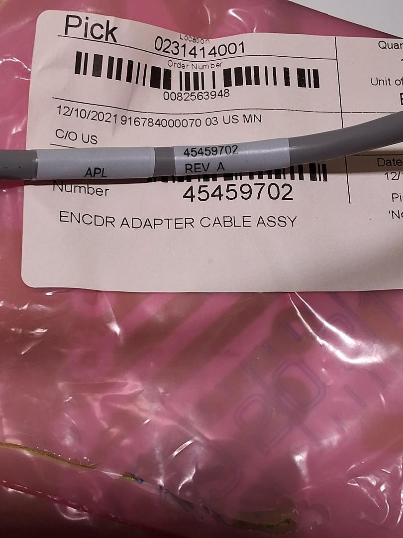 NEW UNIVERSAL INSTRUMENTS 45459702 ENCODER ADAPTER CABLE ASSEMBLY