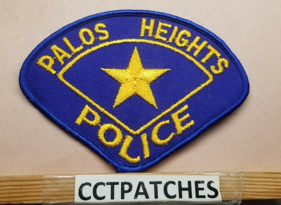 PALOS HEIGHTS, ILLINOIS POLICE SHOULDER PATCH IL