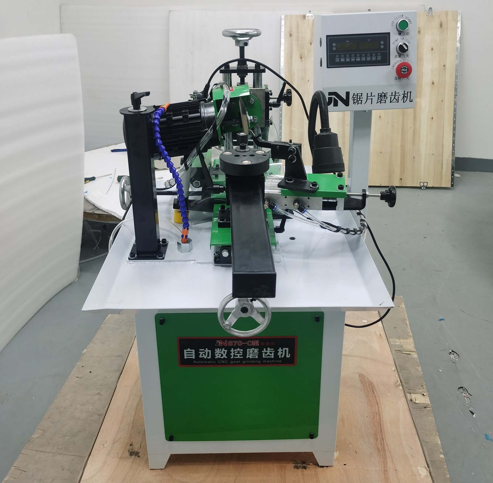 ​​Automatic Circular Saw Blade Grinder Sharpener Gear Grinding Machine CNC 220V