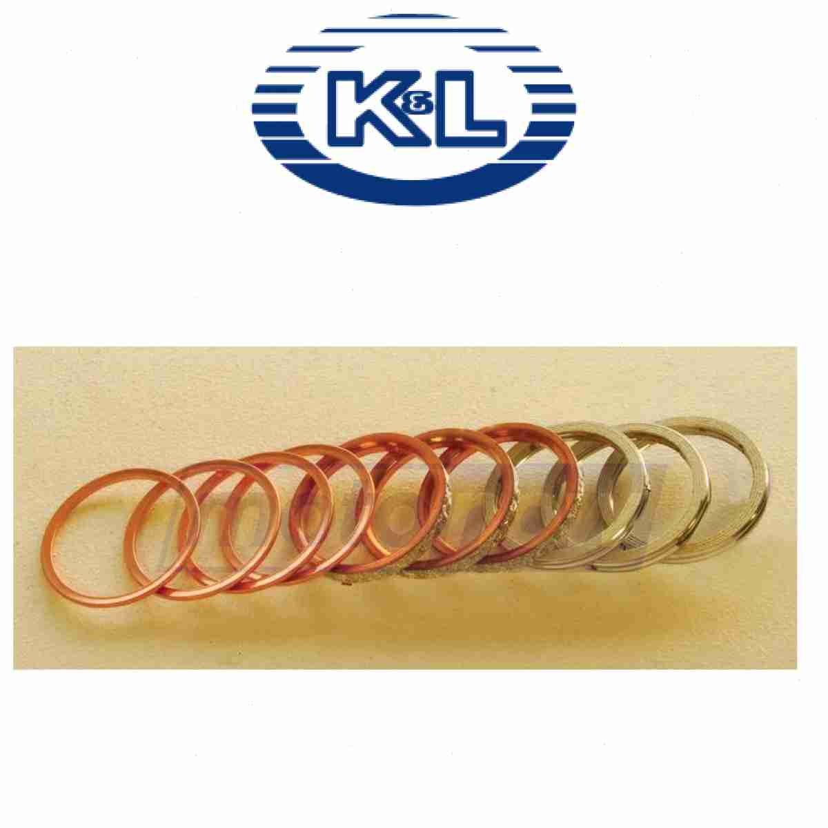 K&L Supply Exhaust Pipe Gaskets for 1986-1987 Suzuki GSX-R750 - Exhaust pj