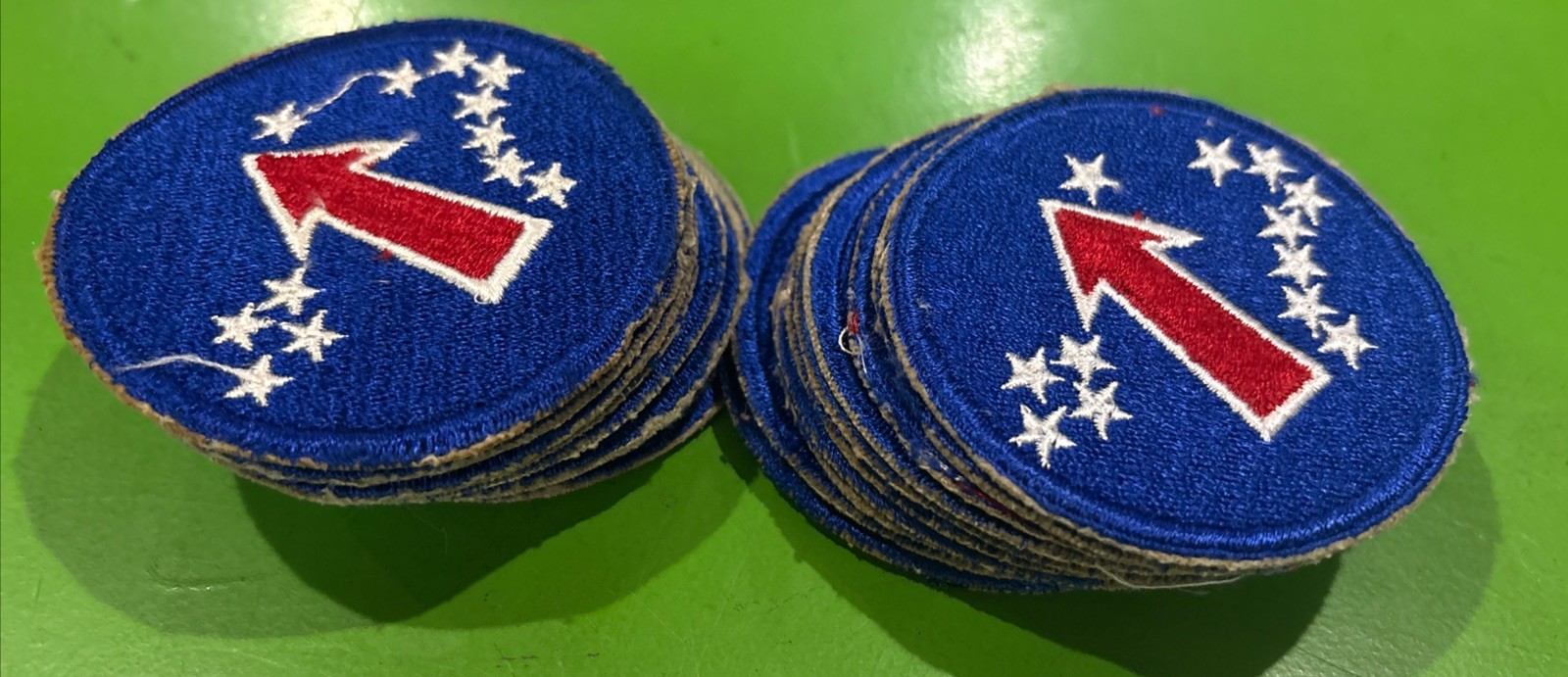 Lot Of 20 Original WWII US Army Forces, Pacific Ocean Areas Command Patch Cut