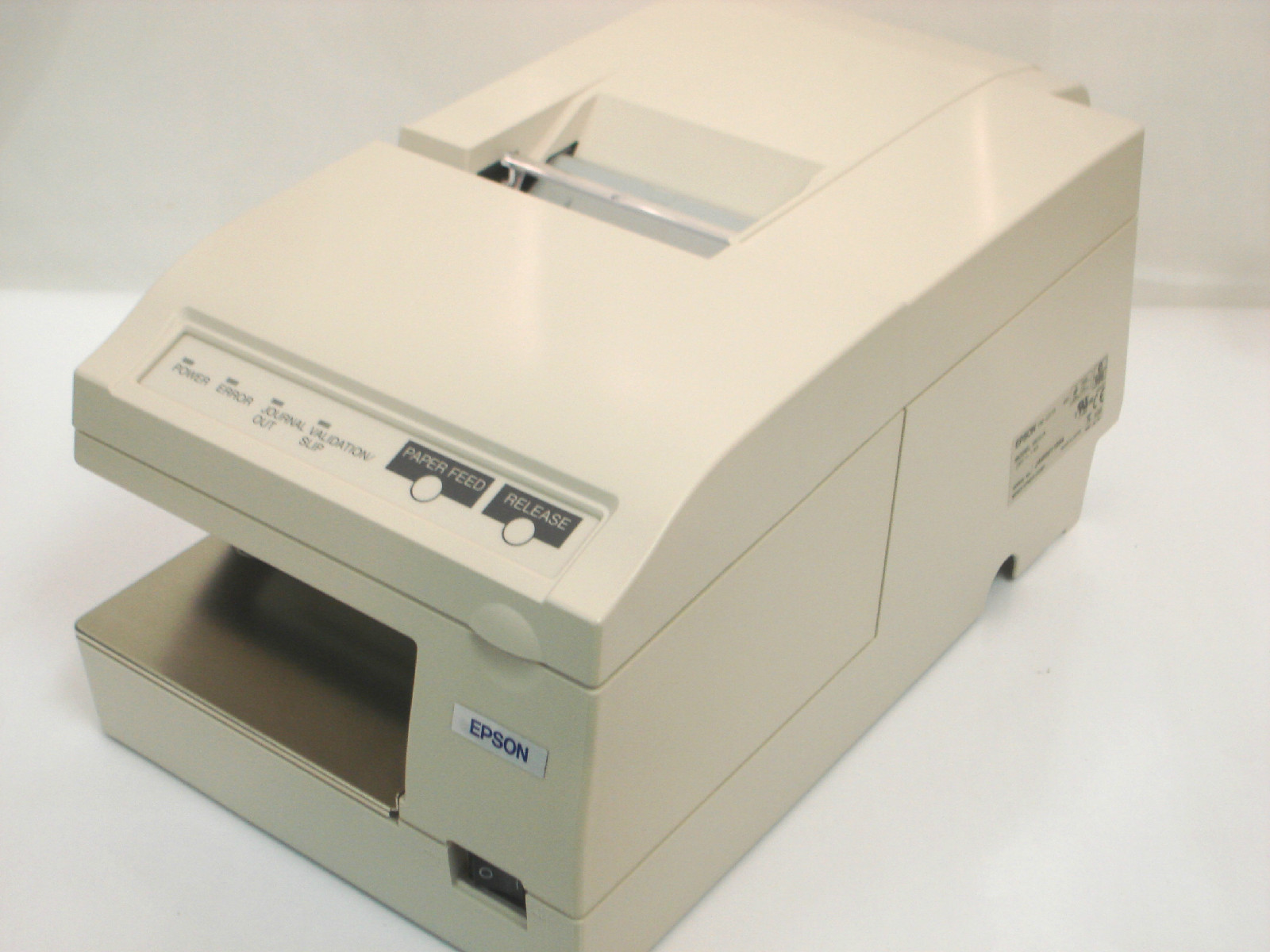 Epson TMU-375 bank receipt validation printer M63UA-serial interface Refurbished