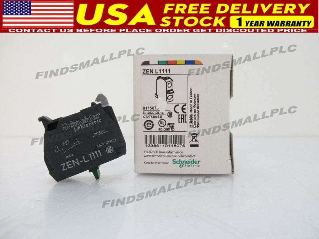 Schneider Electric ZENL1111 Single Contact Block, Sold By Unit US Free TAX