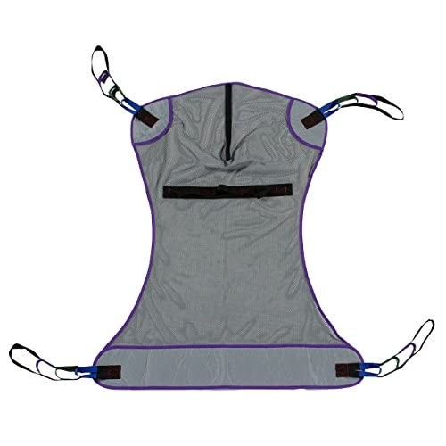 Patient Aid Full Body Mesh Lift Sling (Large) Large, Grey