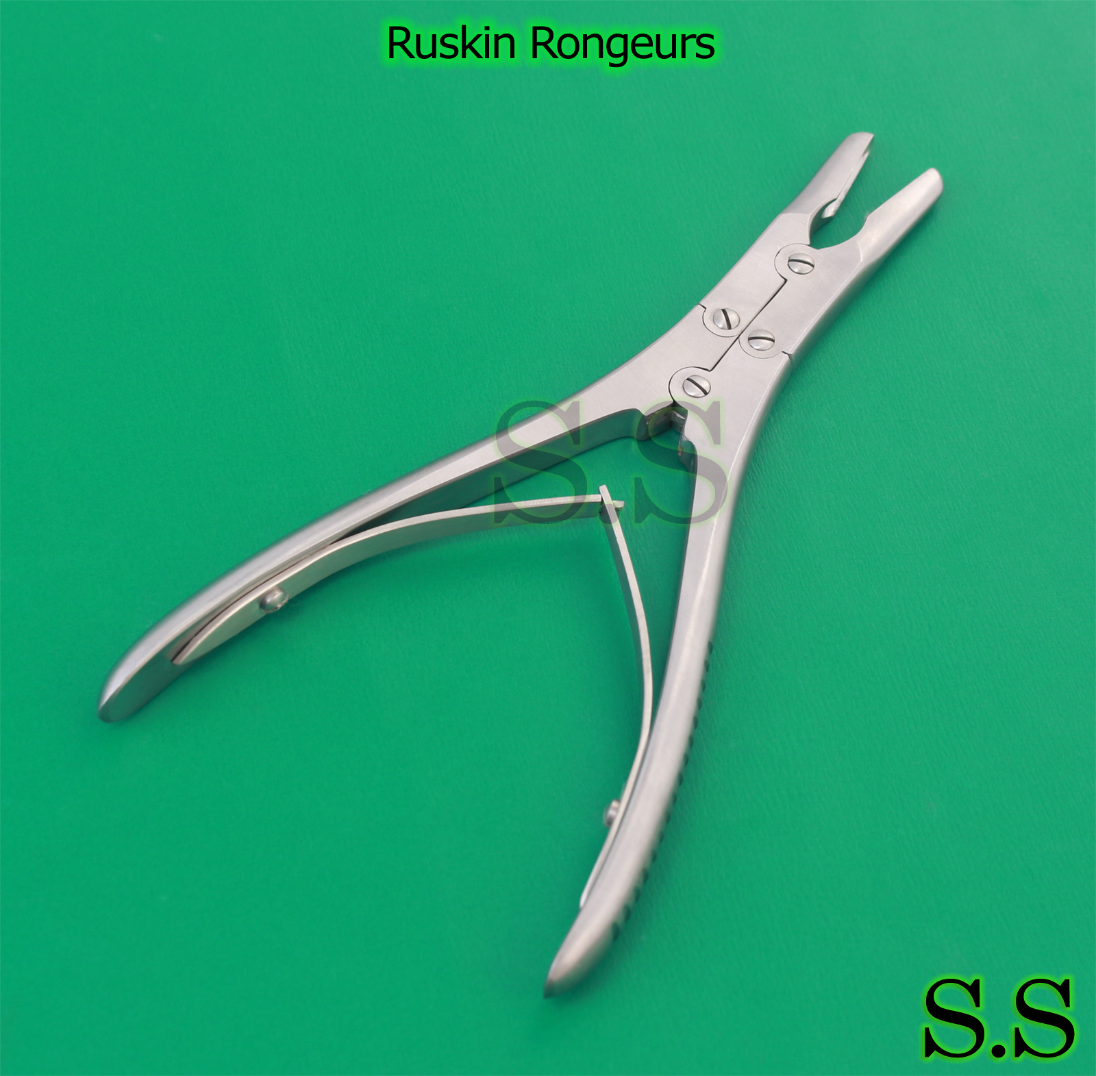 RUSKIN RONGEURS 6" STRAIGHT ORTHOPEDIC SURGICAL INSTRUMENTS