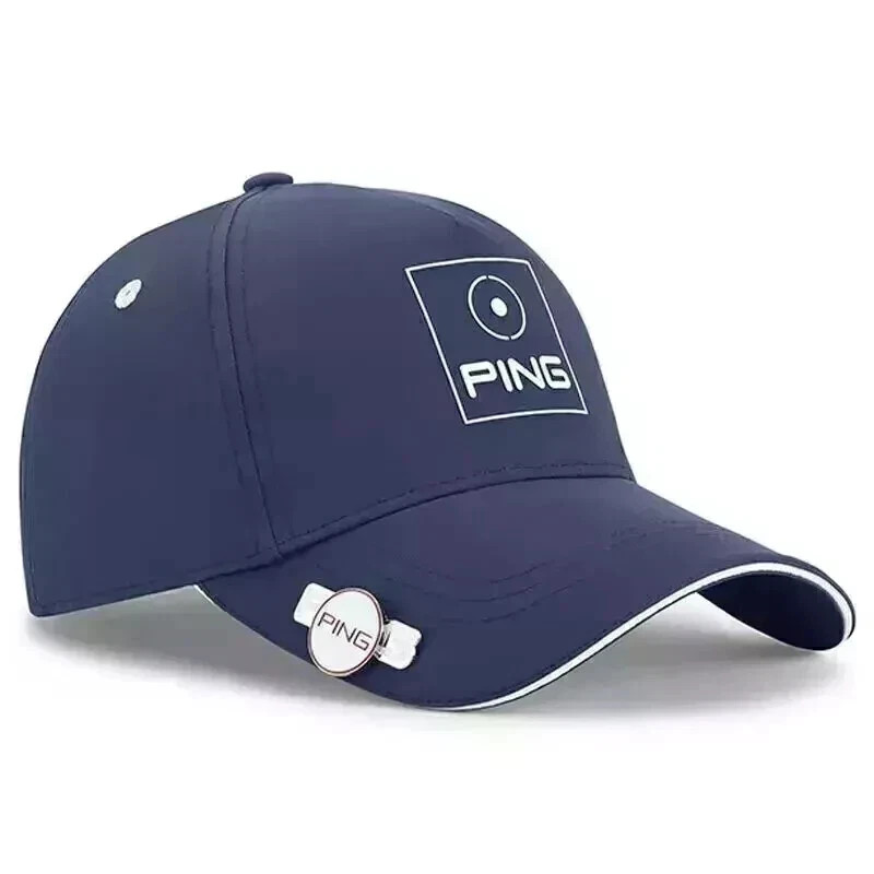Ping Series Men's Summer Golf Quick-Dry Breathable Cap - Casual Cap + Headwear
