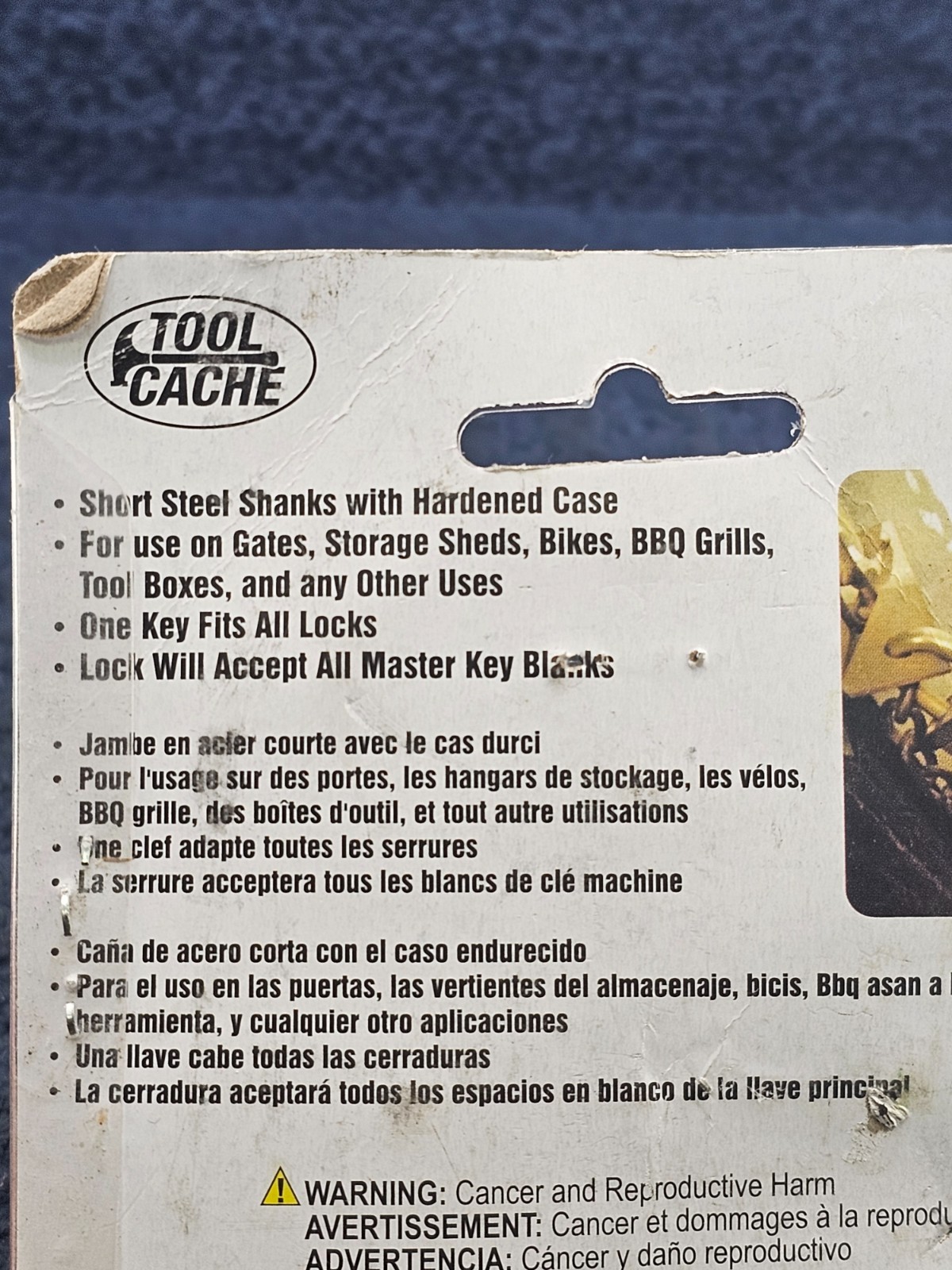(2 PCS) TOOL CACHE 56103: Padlock 40mm With 2 Keys