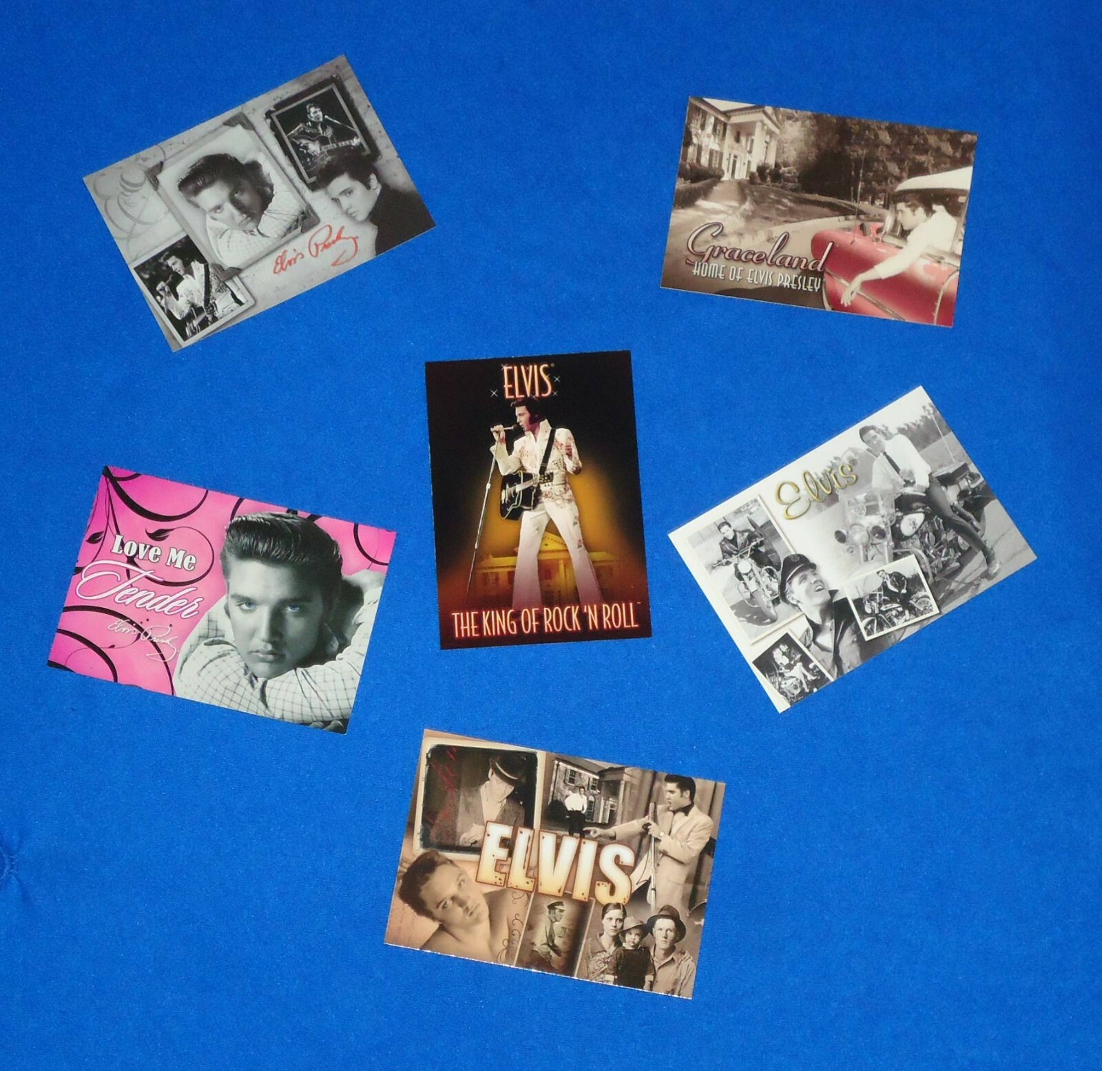 BRAND NEW FASCINATING AND COOL ELVIS PRESLEY GRACELAND POSTCARD COLLECTOR'S ITEM