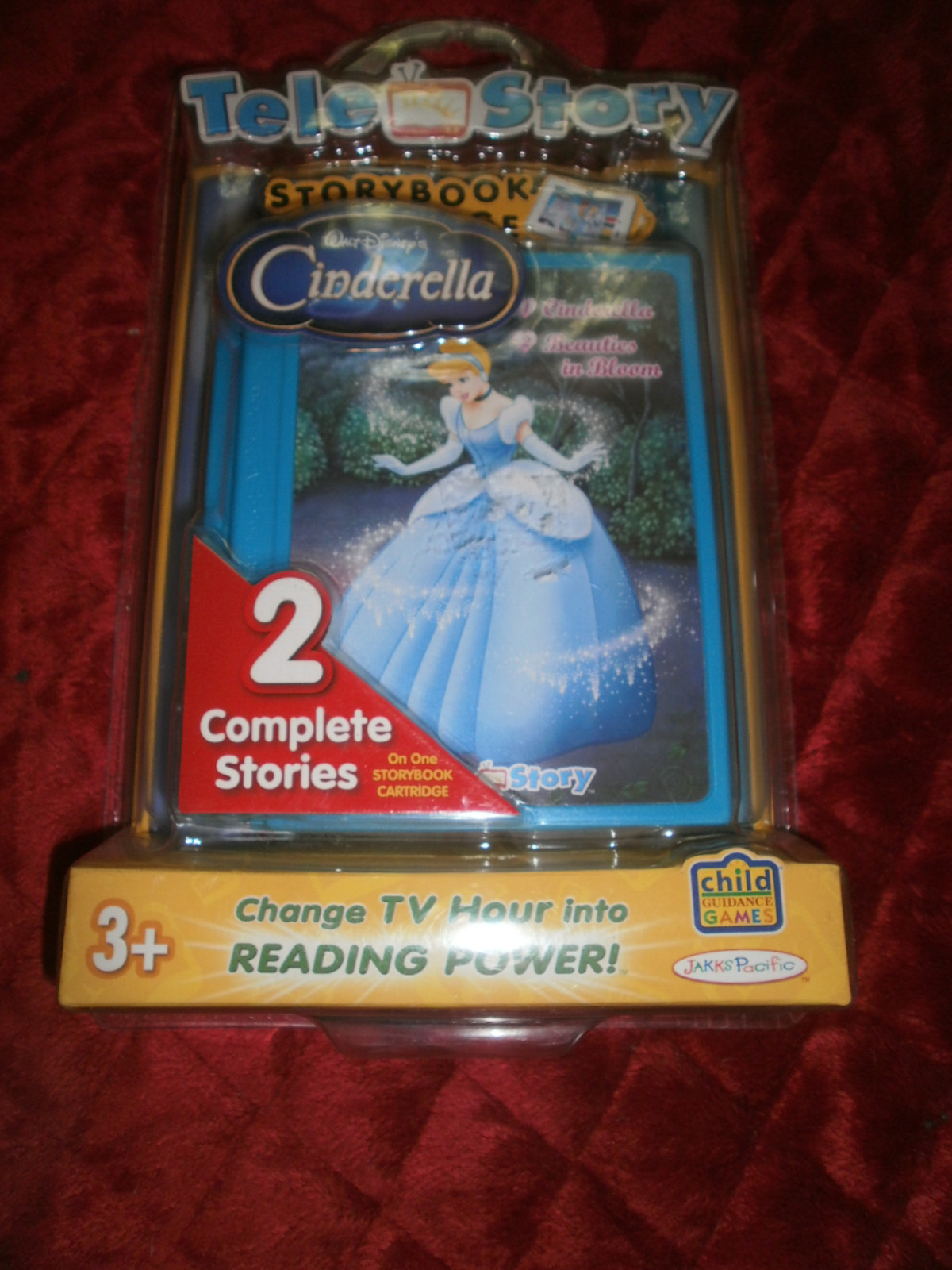 DISNEY CINDERELLA TELE  STORY INTERACTIVE STORYBOOK CARTRIDGE