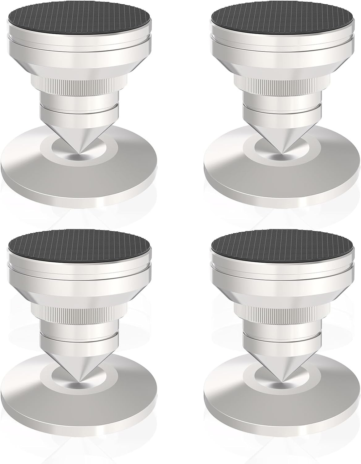Stainless Steel Adjustable Speaker Spike Isolation Feet Subwoofer Floor Protecto