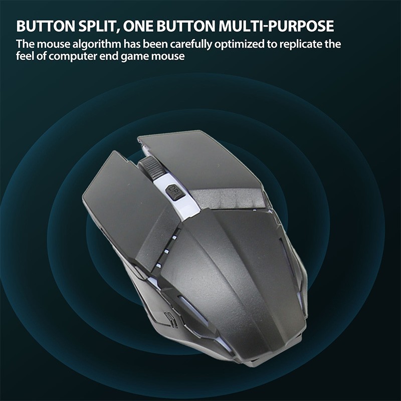 4-in-1 Mobile Game Accessory Pack Game Controller Keyboard Mouse Converter Combo