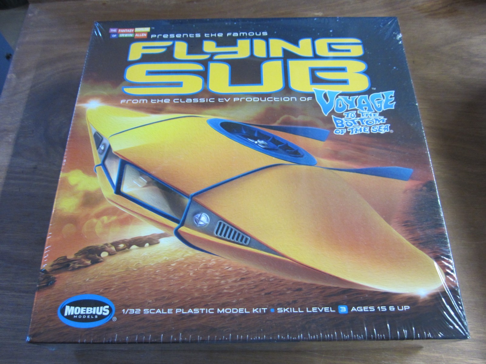 Flying Sub Model kit  Voyage To The Bottom Of The Sea MOEBIUS 1/32 NEW Sealed